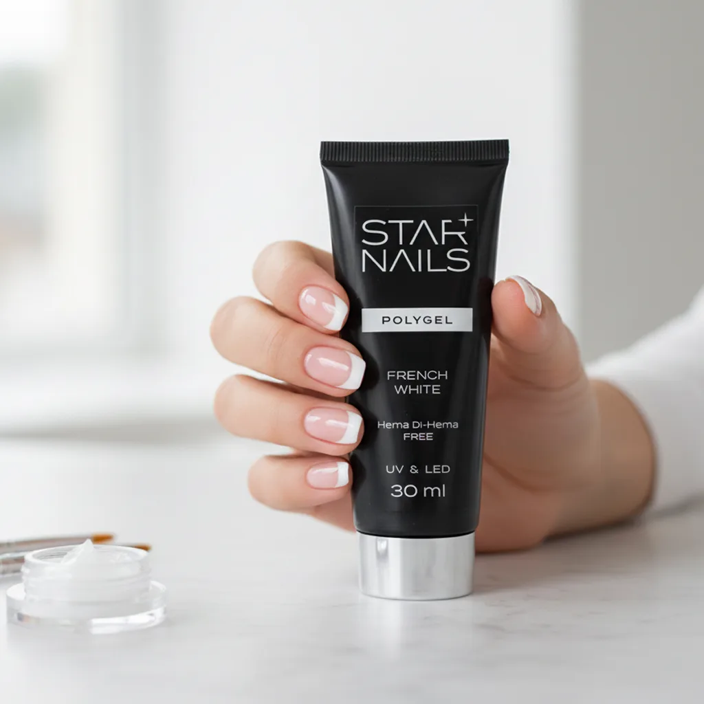 Francúzska manikúra polygélom - elegantná a pôvabná manikúra pre každú príležitosť