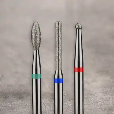 Frézky pre úpravu nechtovej kožičky - rôzne tvary a materiály