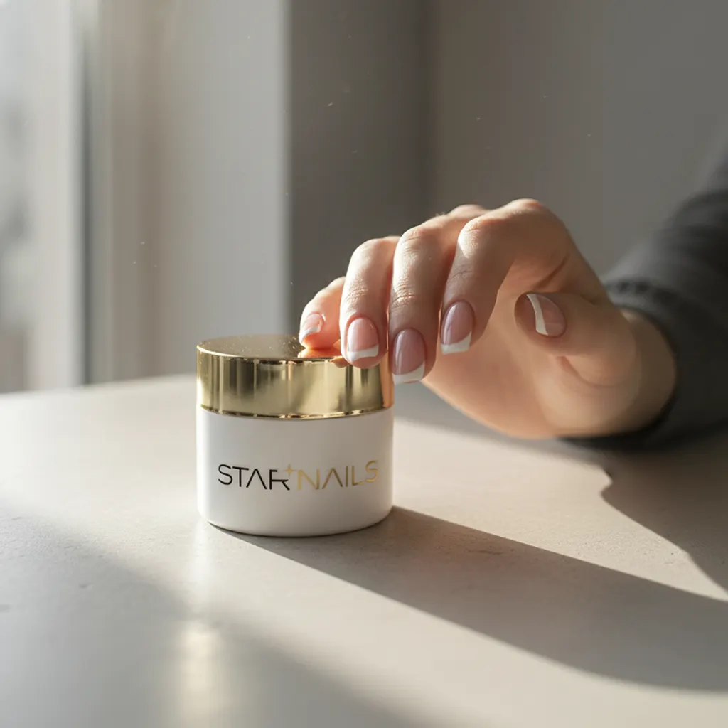 Francúzska manikúra UV gélom - elegantná klasika pre každú príležitosť