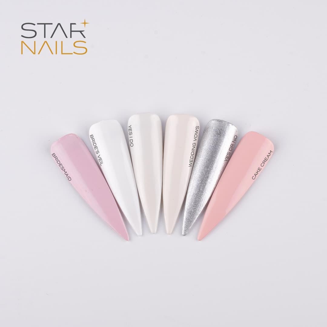 Svadobné nechty STARNAILS - luxusná kolekcia pre nevesty a svadobčanky