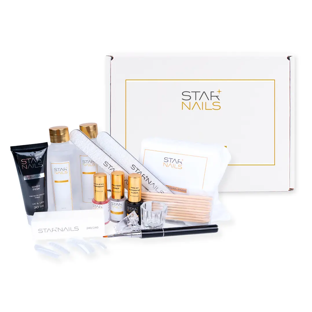 STARNAILS Polygel Set Baby Pink