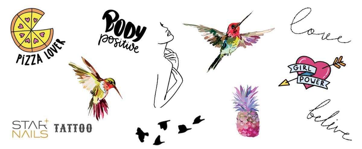 Dočasné tetovanie STARNAILS - návod ako na TATTOO pre festivalovú sezónu