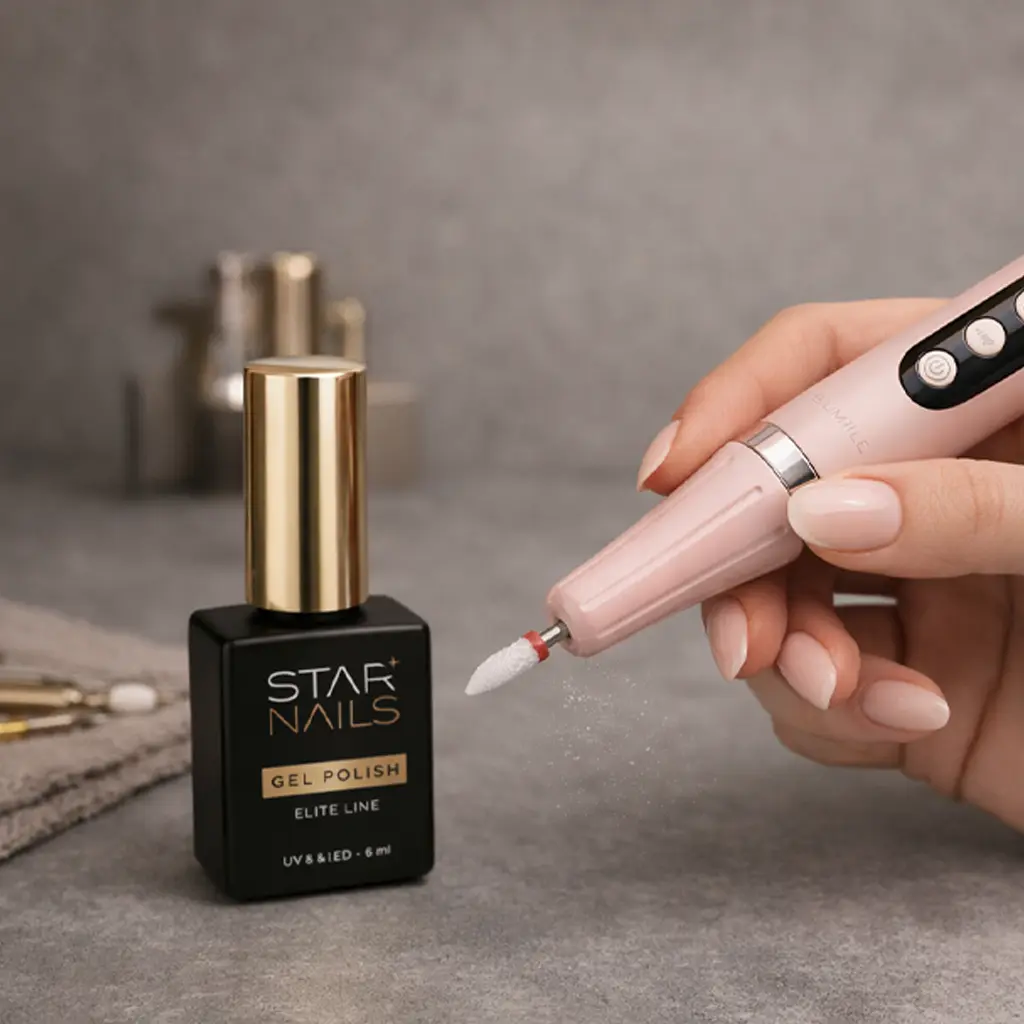 Odstránenie gél laku brúskou - kompletný návod