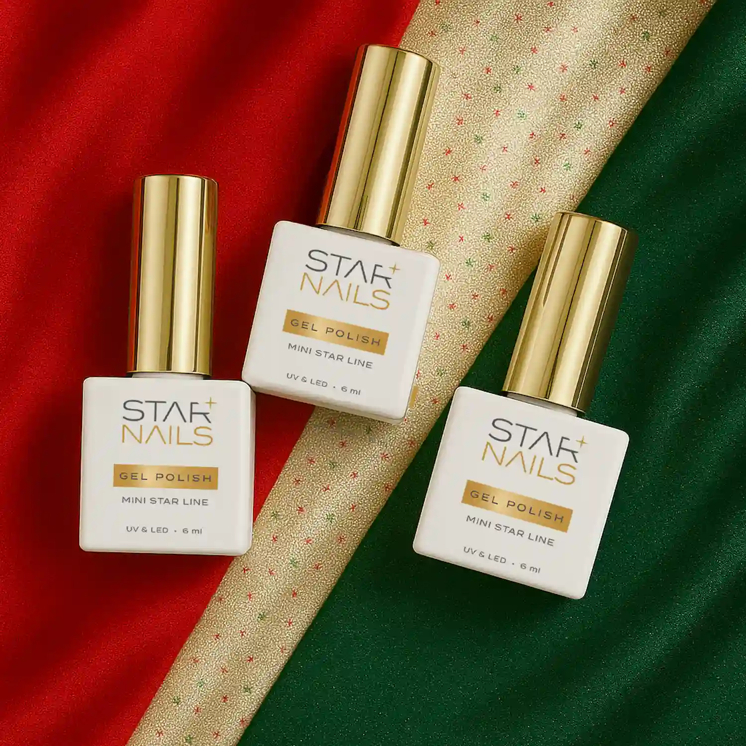 Vianočná sada STARNAILS Christmas Time Mini Star 03