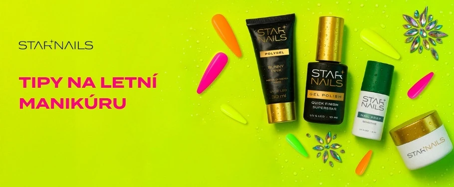 Letné neóny gel laky