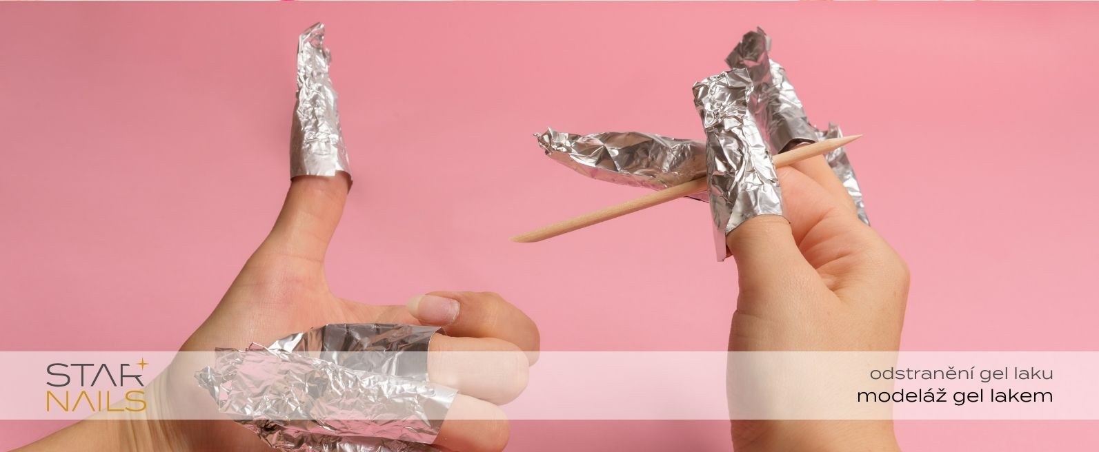 Odstránenie gél laku – šetrná soak‑off metóda krok za krokom od STARNAILS