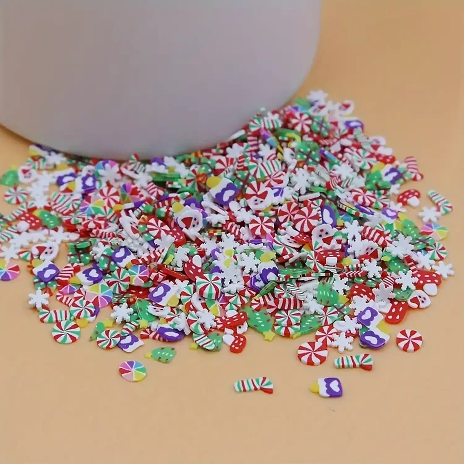 3D ozdoby na nechty – mix vianočných motívov STARNAILS