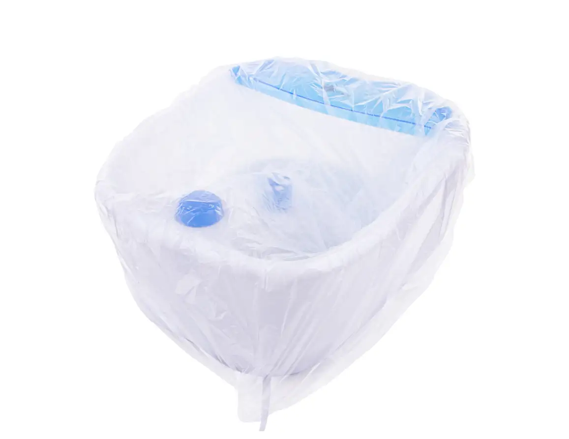 Balenie kozmetick&yacute;ch f&oacute;liov&yacute;ch vreciek k pedik&uacute;re &ndash; 50 ks, 50&times;50 cm