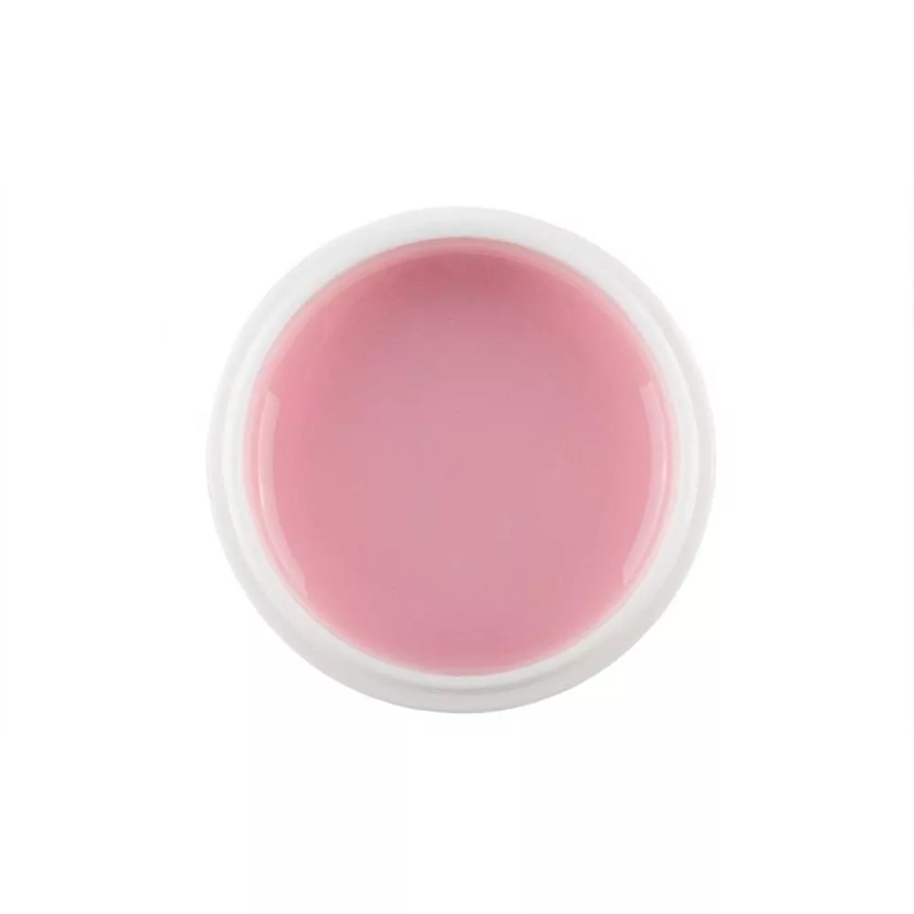 UV/LED Gel Flashy Illusion &ndash; vzorn&iacute;k, svetloružov&yacute; odtieň s jemn&yacute;m trblietkom