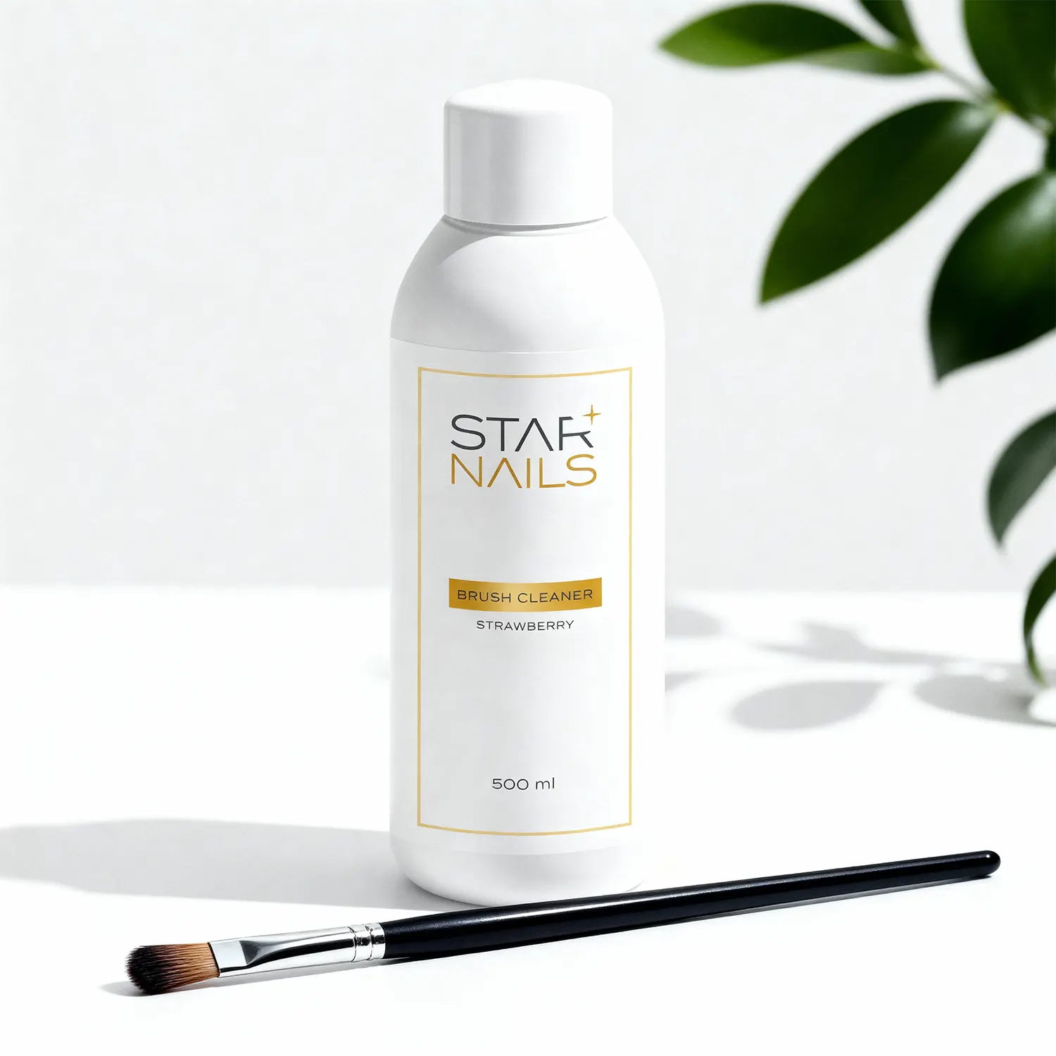 Brush Cleaner Starnails Strawberry 500ml &ndash; čistič &scaron;tetcov s v&ocirc;ňou jah&ocirc;d