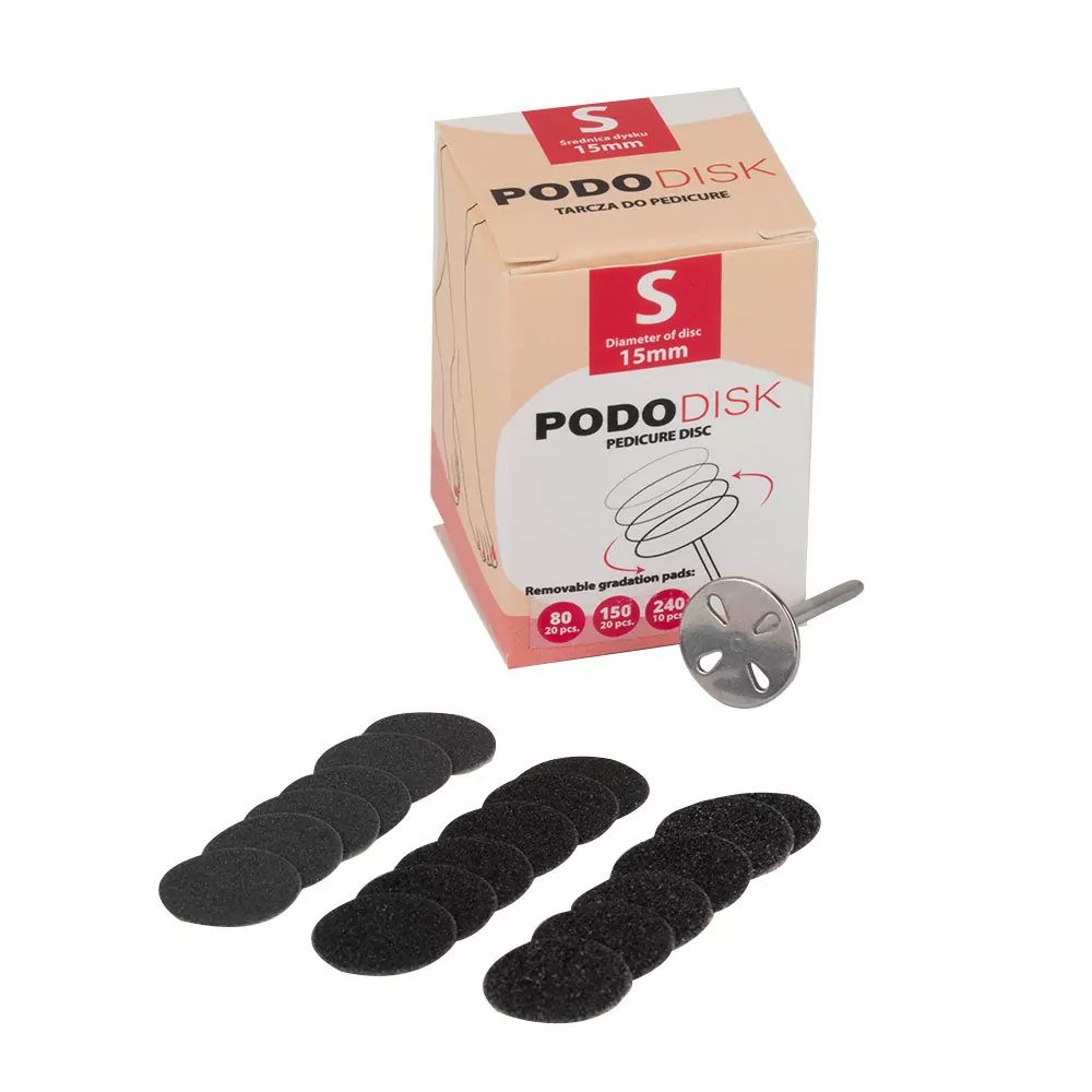 Pododisk na pedik&uacute;ru &ndash; použitie pri o&scaron;etren&iacute; chodidiel