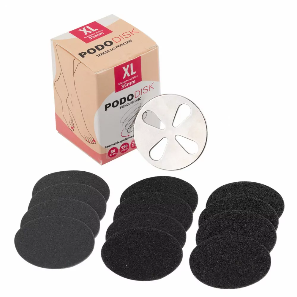 Pododisk na pedik&uacute;ru XL &ndash; použitie pri profesion&aacute;lnej pedik&uacute;re