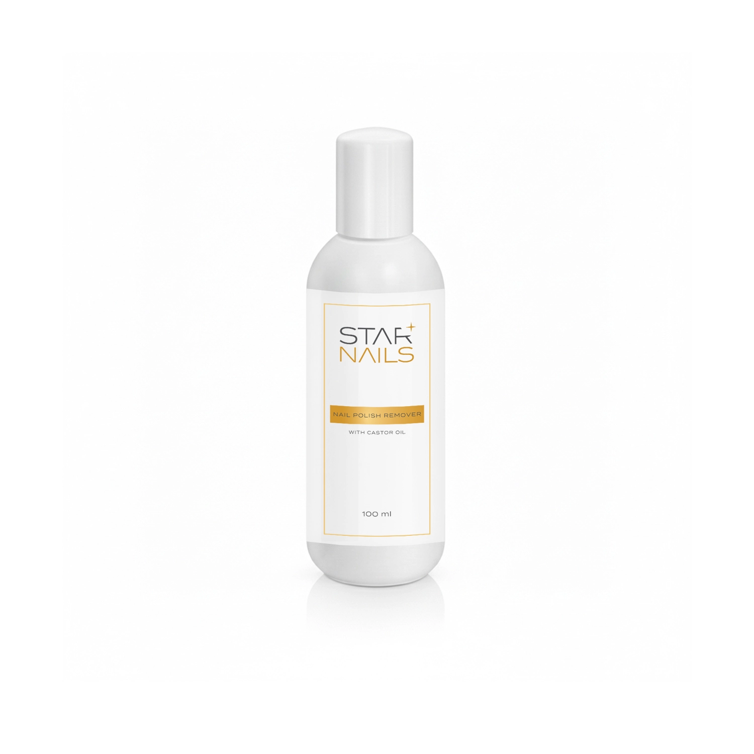 Nail Polish Remover Starnails with Castor Oil 100ml – obsah balenia