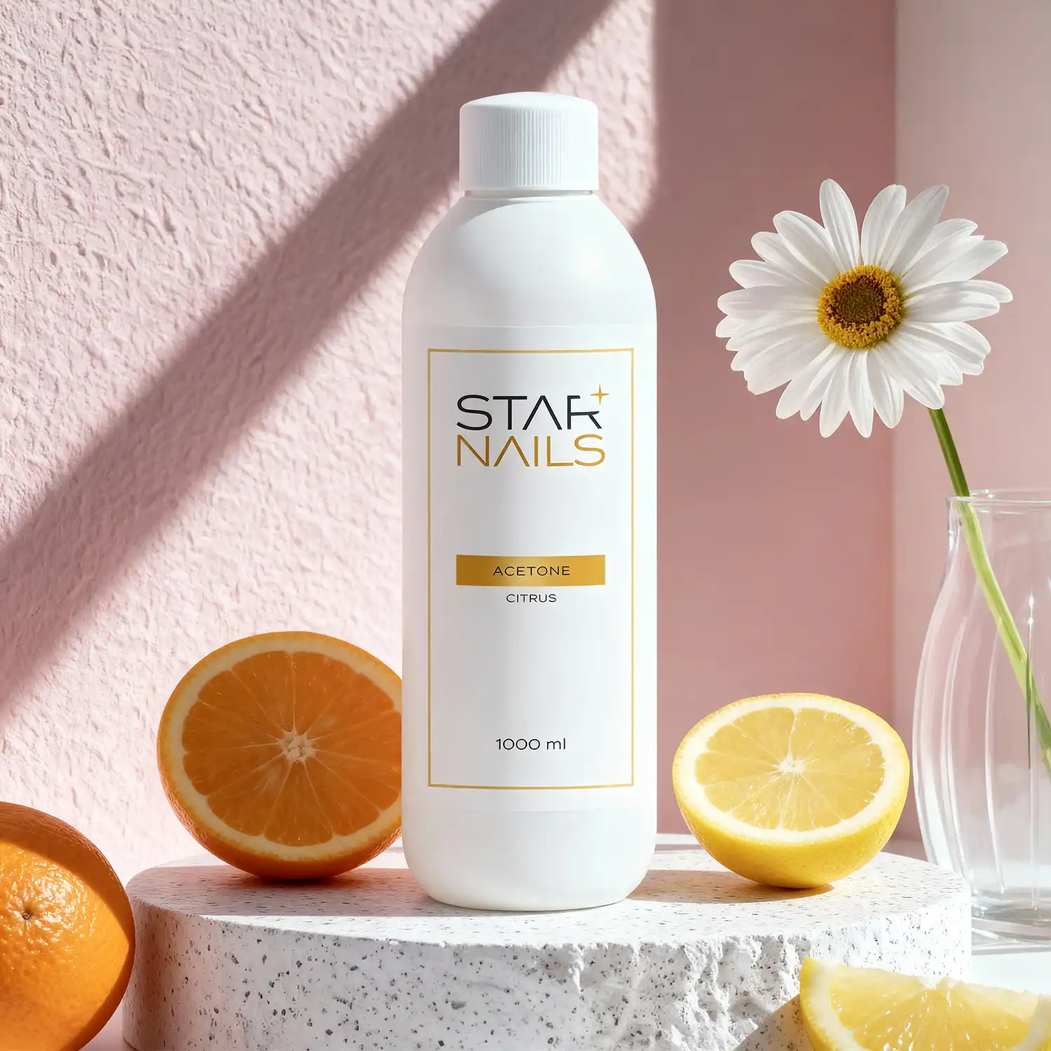 Acetone Starnails Citrus 1000ml &ndash; kozmetick&yacute; acet&oacute;n s v&ocirc;ňou citrusov
