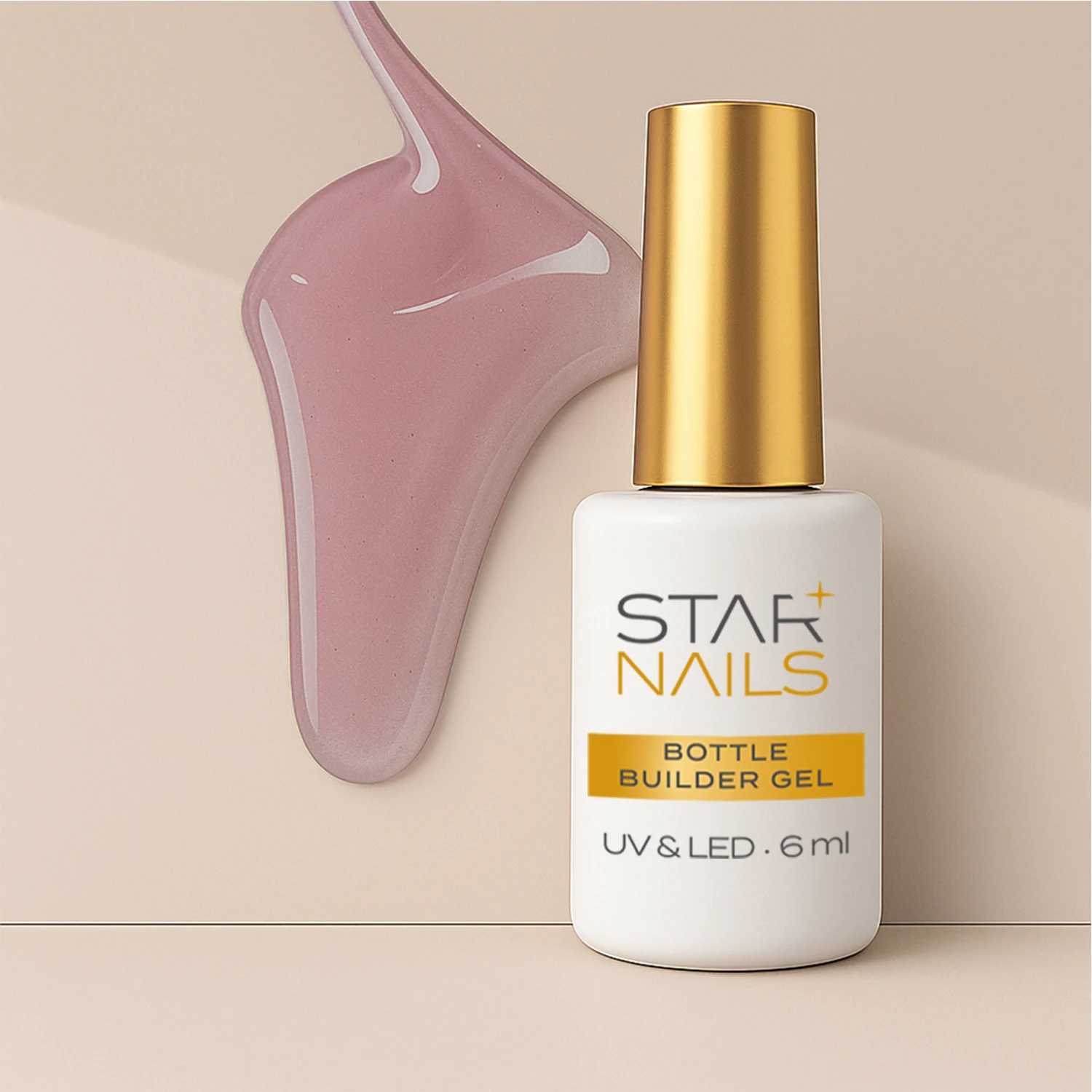 UV/LED Gel Bottle Builder Second Skin &ndash; aplik&aacute;cia krok za krokom