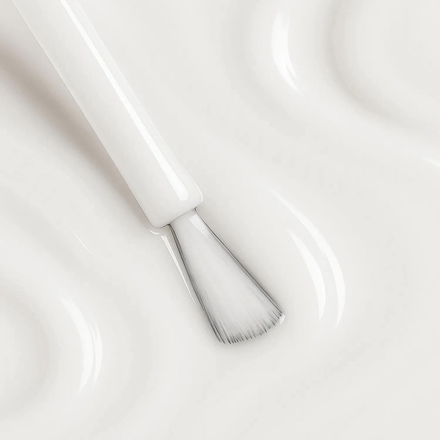 UV/LED Gel Polish Smart Flex Base Cover Milky Way &ndash; aplik&aacute;cia krok za krokom