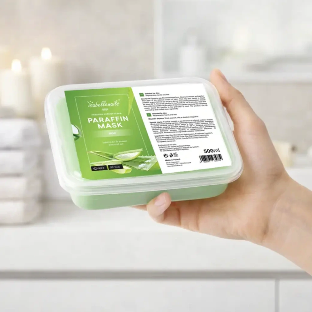 Paraffin Mask isabellenails Aloe Vera – parafínový vosk s vôňou aloe vera