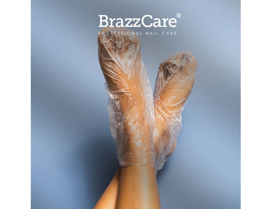 Sada STARNAILS BrazzCare Socks Set - 10 ks luxusn&aacute; starostlivosť o chodidl&aacute;