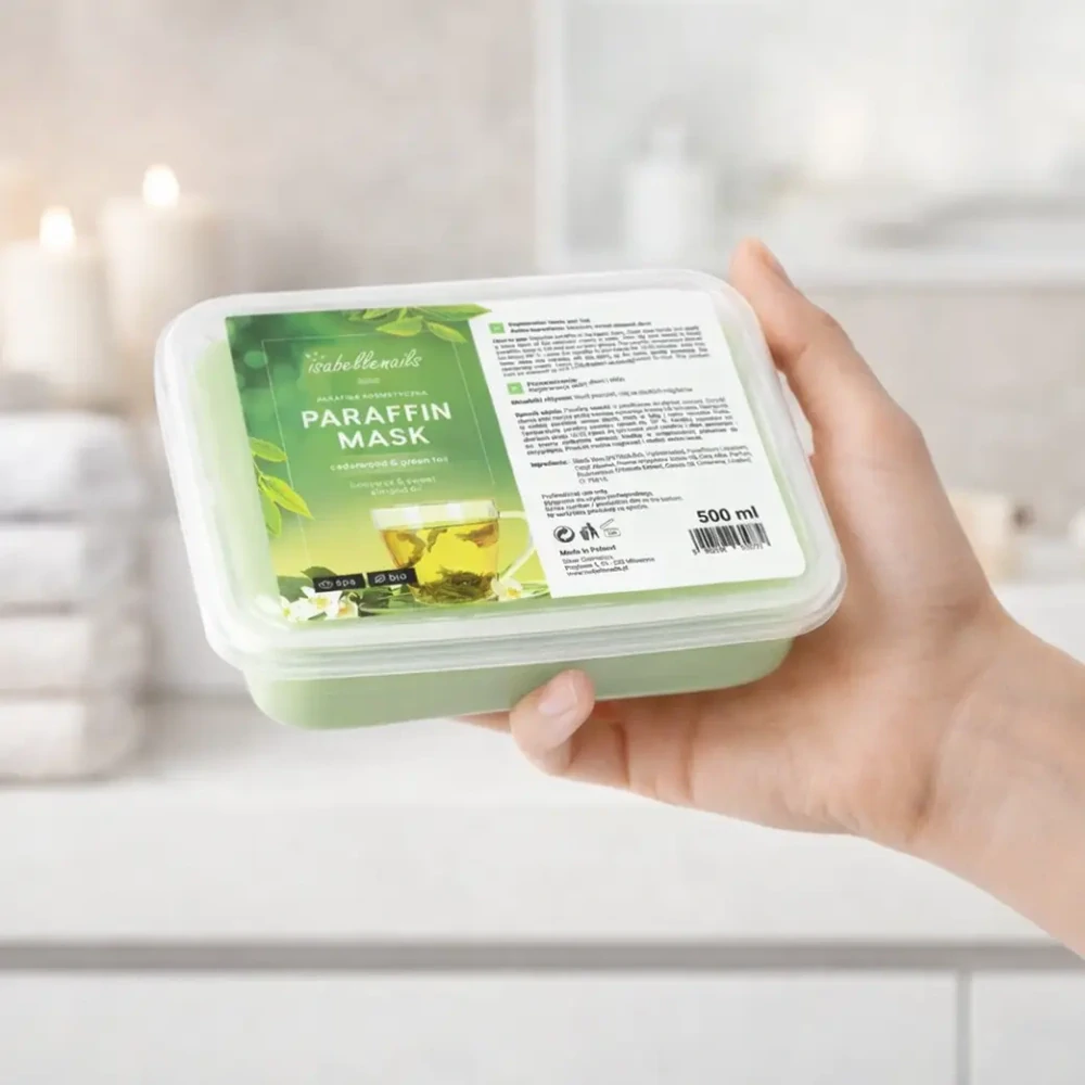 Paraffin Mask isabellenails Green Tea – parafínový vosk so zeleným čajom