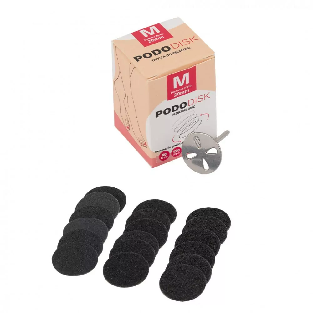 Pododisk na pedik&uacute;ru &ndash; použitie pri o&scaron;etren&iacute; chodidiel