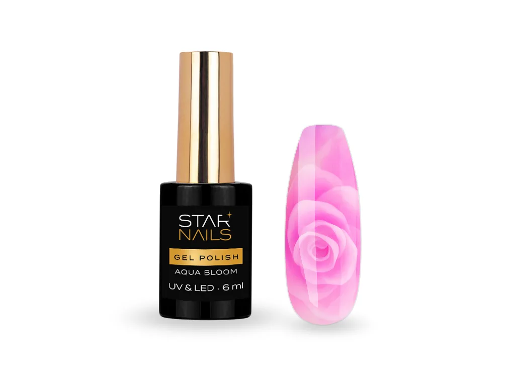 UV/LED Gel Art Aqua Bloom, 6ml - gel pro mokr&yacute; efekt