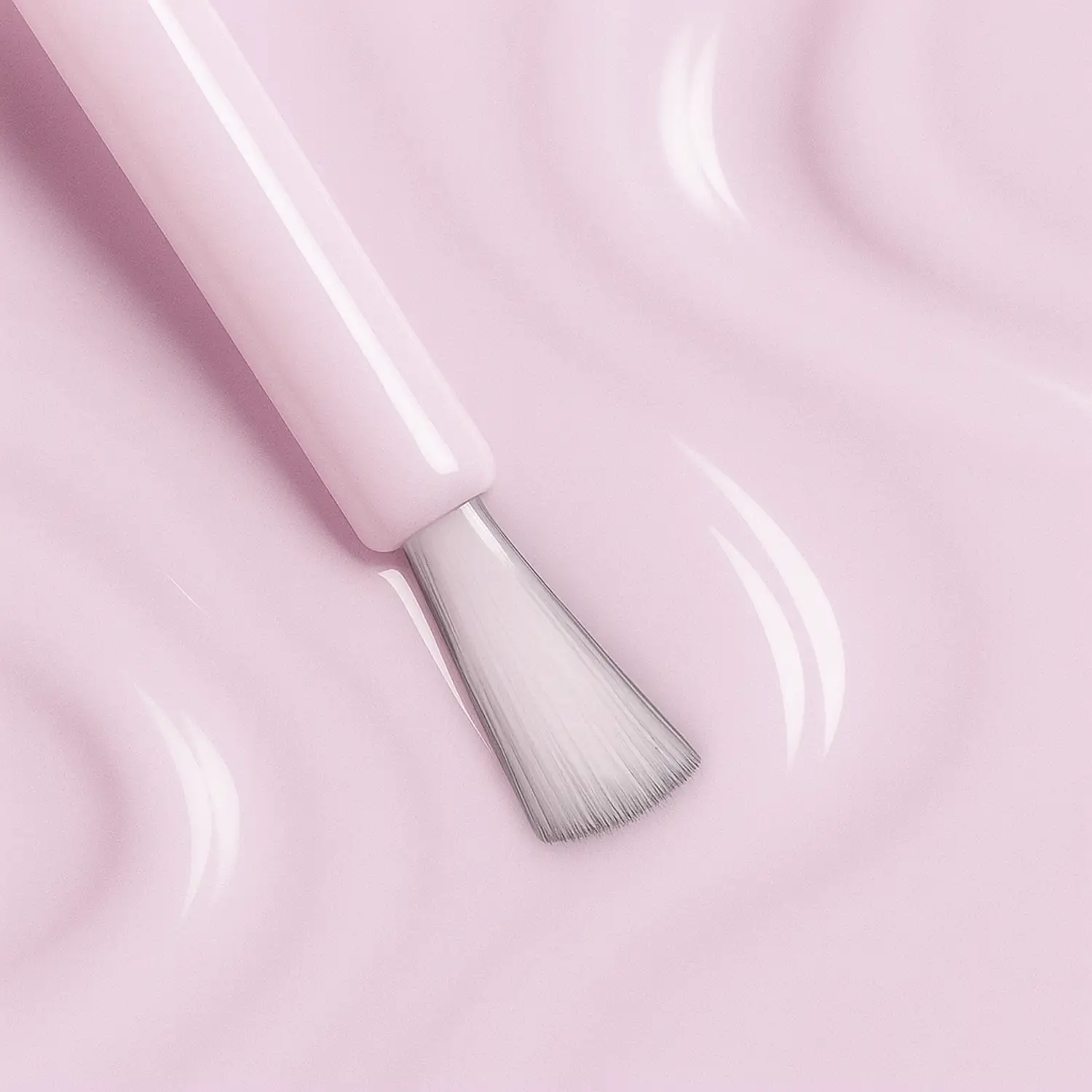 UV/LED Gel Polish Smart Flex Base Cover Porcelain Pink &ndash; aplik&aacute;cia krok za krokom