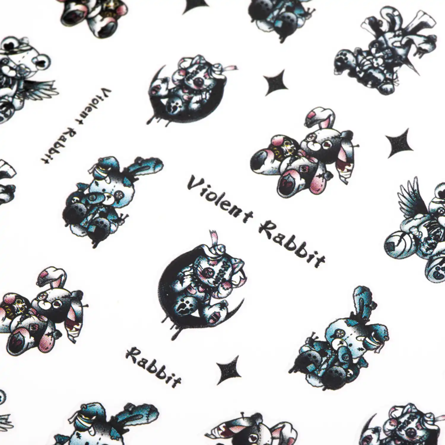 Postup aplik&aacute;cie samolepiek Happy Halloween MS-C147